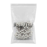 Max 200Pcs Artificial Foam Berry Flower Wedding Bouquet DIY Craft Decor White