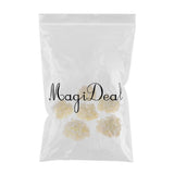 Max 6Pcs Artificial Hydrangea Flower Head DIY Wedding Decor Light yellow