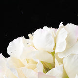 Max 6Pcs Artificial Hydrangea Flower Head DIY Wedding Decor Light yellow