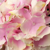 Max 6Pcs Artificial Hydrangea Flower Head DIY Wedding Decor Purple