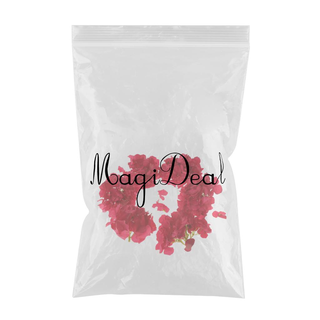 Max 6pcs Artificial Hydrangea Flower Head DIY Wedding Decor Rose red