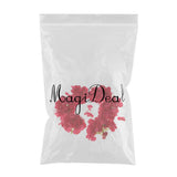 Max 6pcs Artificial Hydrangea Flower Head DIY Wedding Decor Rose red