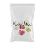 Max 6pcs Artificial Hydrangea Flower Head DIY Wedding Decor Pink rose green
