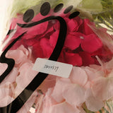 Max 6pcs Artificial Hydrangea Flower Head DIY Wedding Decor Pink rose green