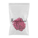 Max 200Pcs Artificial Foam Berry Flower Wedding Bouquet DIY Handcraft Rose Red