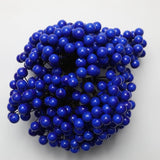 Max 200Pcs Artificial Foam Berry Flower Wedding Bouquet DIY Handcraft Blue