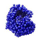 Max 200Pcs Artificial Foam Berry Flower Wedding Bouquet DIY Handcraft Blue