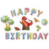 Max 10pcs Dinosaur Aluminum Foil Balloons Kids Party Decoration Birthday Toys A