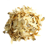Max 20M/ 65FT Artificial Leaf Ribbon Trim for Wreath Wedding Decoration  Gold