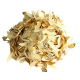 Max 20M/ 65FT Artificial Leaf Ribbon Trim for Wreath Wedding Decoration  Gold