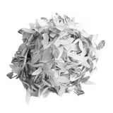 Max 20M/ 65FT Artificial Leaf Ribbon Trim for Wreath Wedding Decoration  Silver