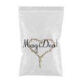 Max Handmade DIY Heart Flower Leaf Wreath Garland Forehead Hair Band  Gold