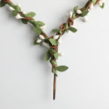 Max Handmade DIY Heart Flower Leaf Wreath Garland Forehead Hair Band  Green