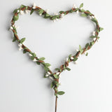 Max Handmade DIY Heart Flower Leaf Wreath Garland Forehead Hair Band  Green
