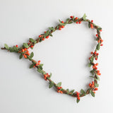 Max Handmade DIY Heart Flower Leaf Wreath Garland Forehead Hair Band  Orange