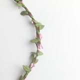 Max Bohemian Flower Leaves Garland Forehead Hair Band Beach Wreath  Pink