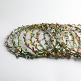 Max Bohemian Flower Leaves Garland Forehead Hair Band Beach Wreath  Pink