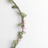 Max Bohemian Flower Leaves Garland Forehead Hair Band Beach Wreath  Pink