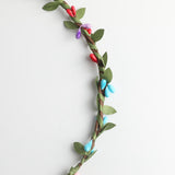 Max Bohemian Flower Leaves Garland Forehead Hair Band Beach Wreath  Multi