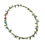 Max Bohemian Flower Leaves Garland Forehead Hair Band Beach Wreath  Multi