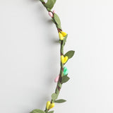 Max Bohemian Flower Leaves Garland Forehead Hair Band Beach Wreath  Multi