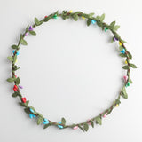 Max Bohemian Flower Leaves Garland Forehead Hair Band Beach Wreath  Multi