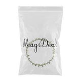 Max Bohemian Flower Leaves Garland Forehead Hair Band Beach Wreath  White