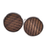 Max Mens Cufflinks and Cuff Link with Presentation Box Stripe