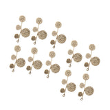 Maxbell 10 Pieces Tree Branch Alloy DIY Hair Accessory Headpieces for Wedding Show