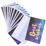 Max 12 pcs Assorted All Occasion Kraft Greeting Cards Folding Card Handmade A