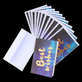 Max 12 pcs Assorted All Occasion Kraft Greeting Cards Folding Card Handmade A