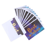 Max 12 pcs Assorted All Occasion Kraft Greeting Cards Folding Card Handmade A