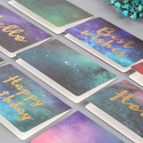Max 12 pcs Assorted All Occasion Kraft Greeting Cards Folding Card Handmade A