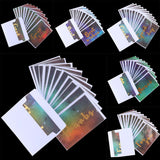 Max 12 pcs Assorted All Occasion Kraft Greeting Cards Folding Card Handmade A