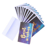 Max 12 pcs Assorted All Occasion Kraft Greeting Cards Folding Card Handmade A