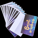 Max 12 pcs Assorted All Occasion Kraft Greeting Cards Folding Card Handmade A