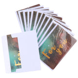Max 12 pcs Assorted All Occasion Kraft Greeting Cards Folding Card Handmade B