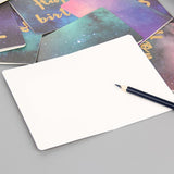 Max 12 pcs Assorted All Occasion Kraft Greeting Cards Folding Card Handmade B