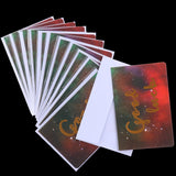 Max 12 pcs Assorted All Occasion Kraft Greeting Cards Folding Card Handmade E