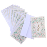 Max Creative Gilding Paper All Occasion Greeting Cards Blank thank you