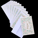 Max Creative Gilding Paper All Occasion Greeting Cards Blank thank you