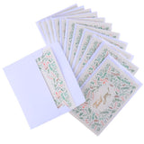 Max Creative Gilding Paper All Occasion Greeting Cards Blank thank you
