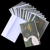 Max Creative Gilding Paper All Occasion Greeting Cards Blank cute flamingo