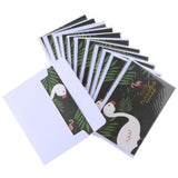 Max Creative Gilding Paper All Occasion Greeting Cards Blank cute flamingo