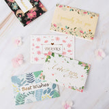Max Creative Gilding Paper All Occasion Greeting Cards Blank best wishes