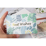 Max Creative Gilding Paper All Occasion Greeting Cards Blank best wishes