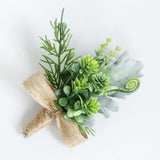 Max Plastic Succulent Plants Simulation Corsage Flower for Wedding Prom Party 3