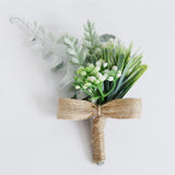 Max Plastic Succulent Plants Simulation Corsage Flower for Wedding Prom Party 4