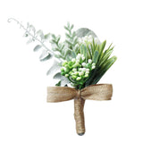 Max Plastic Succulent Plants Simulation Corsage Flower for Wedding Prom Party 4