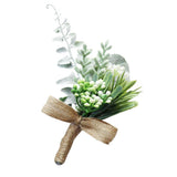 Max Plastic Succulent Plants Simulation Corsage Flower for Wedding Prom Party 4